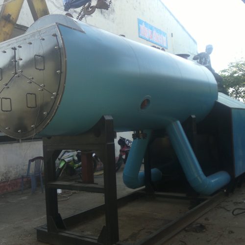 Lò hơi đốt củi ghi tĩnh